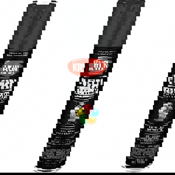 Acrylic Enamel Spray Paint: Black, Matte